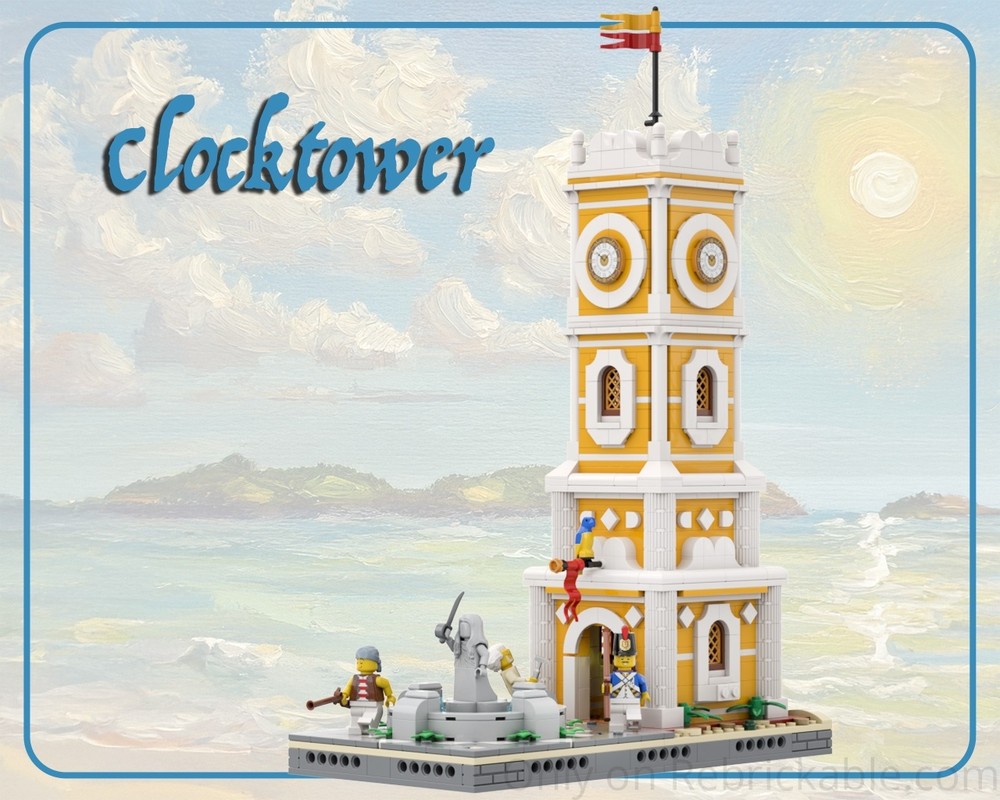 Lego Clocktower - Seafarer's Bay