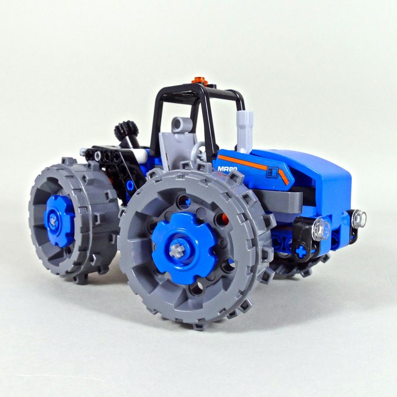 Lego Tractor with Plow - LEGO Technic 42071 Alternate Build.