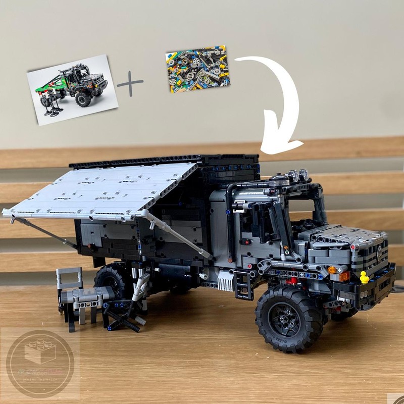 Lego Technic Mercedes Zetros "Expedition Truck"