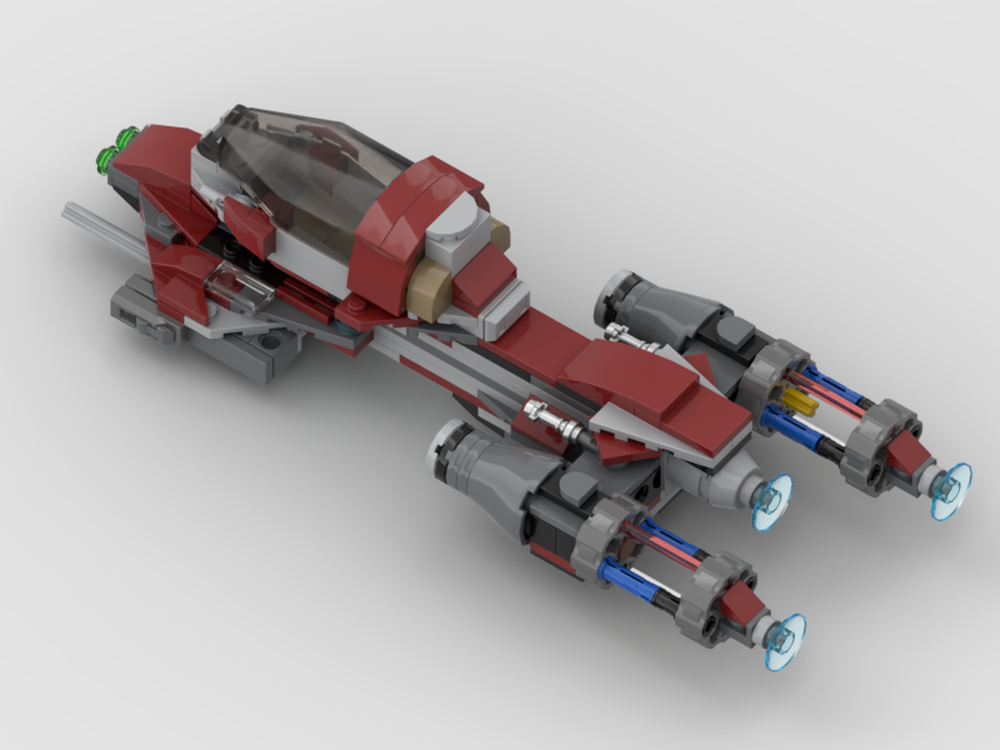 Lego Ahsoka (75362) to wing with rotation stand