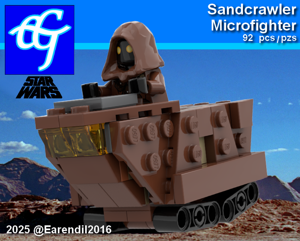 Lego Sandcrawler Microfighter