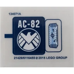 Sticker Sheet for Set 76036-1 / [No Color/Any Color]