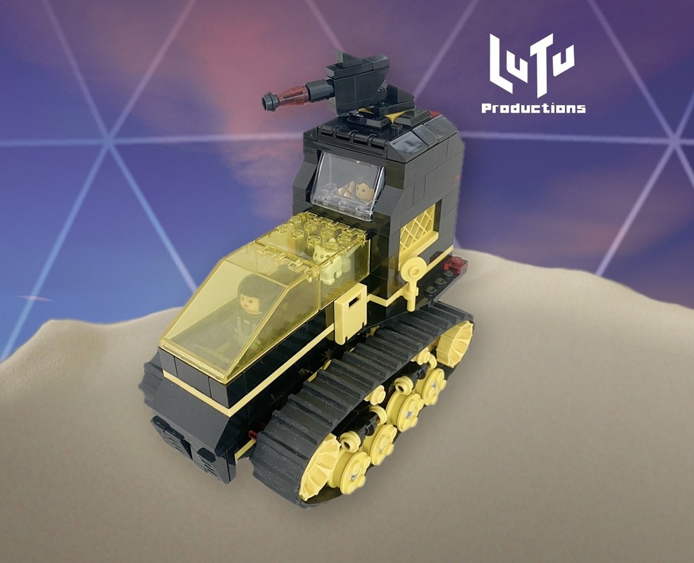 Lego Blacktron Laser Research Tractor
