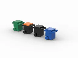 City garbage container