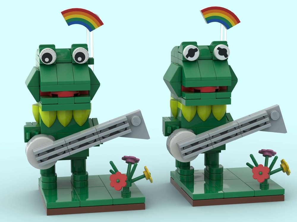 Lego Kermit the Frog (The Muppets)