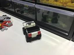 Blue ATV