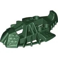 Large Figure Foot, Toa Inika Elliptical / Dark Green