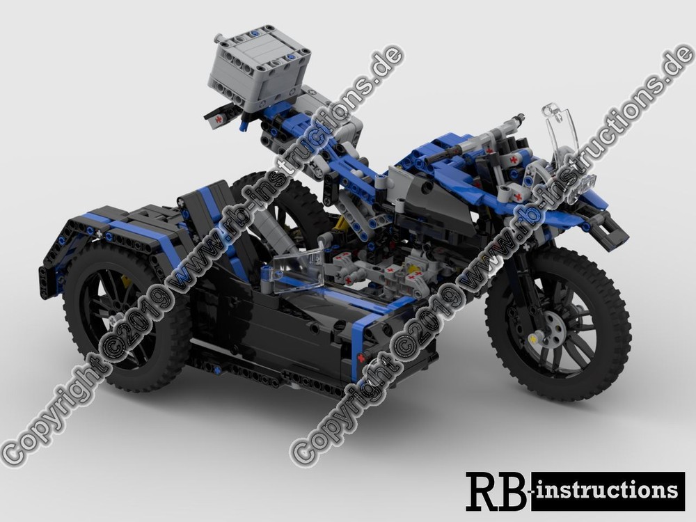 Lego Sidecar for BMW R 1200 GS Adventure 42063 (Beiwagen)