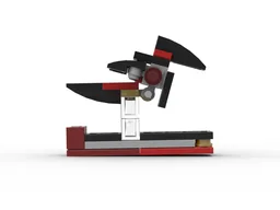 Little bird with a stand