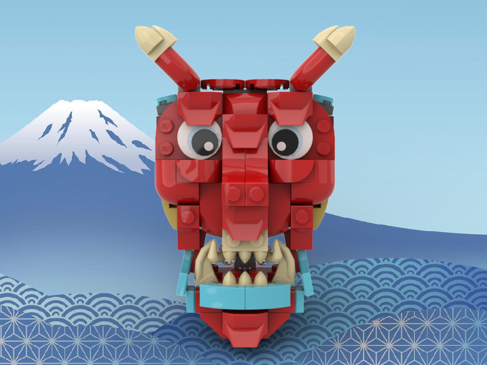 Lego 31145 Japanese Demon Mask