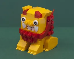 Shiisa Figure in BrickHeadz™ Style