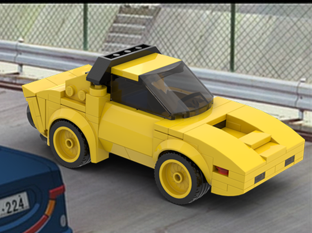 Lego Batou's Lancia Stratos HF Stradale