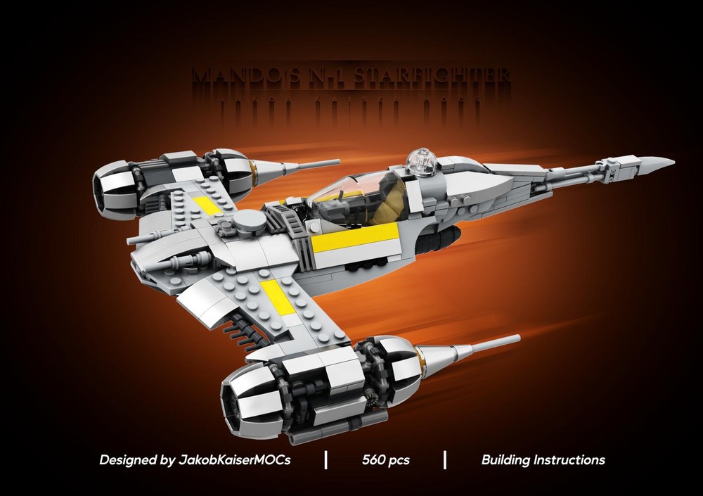 Lego Mando's N-1 Starfighter