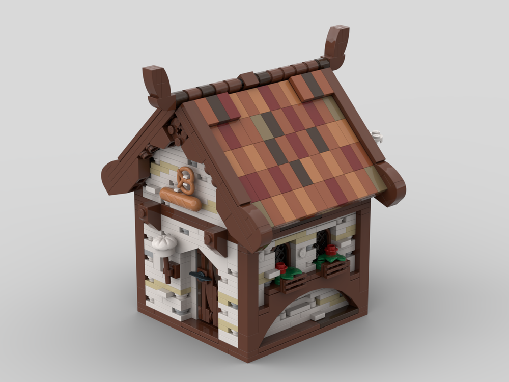 Lego Medieval bakery MOC