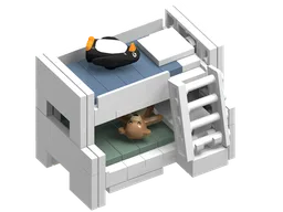 Twin over Double Bunk-bed