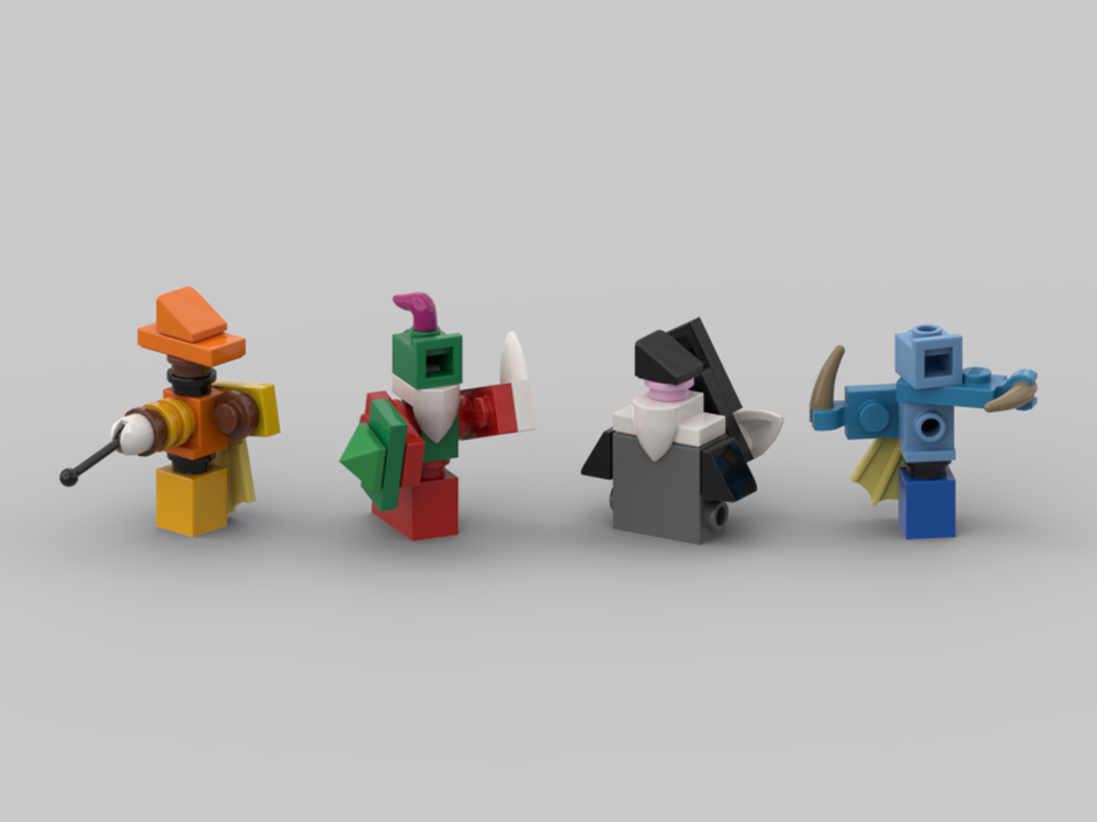 Lego Fantasy RPG - fighters