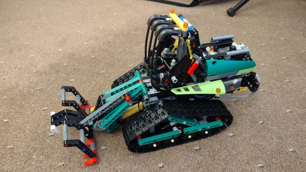 Lego 42094 Full RC Mod with pneumatics