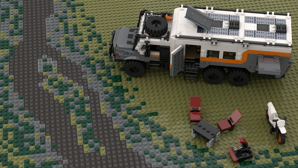 Lego Mercedes-Benz Zetros Expedition (original version)