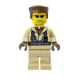 Hot Rod Driver, Tan Outfit