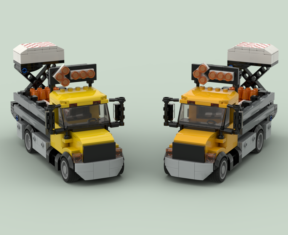 Lego Attenuator Truck