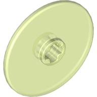 Lego Technic Disc 3 x 3 / Glow In Dark Trans