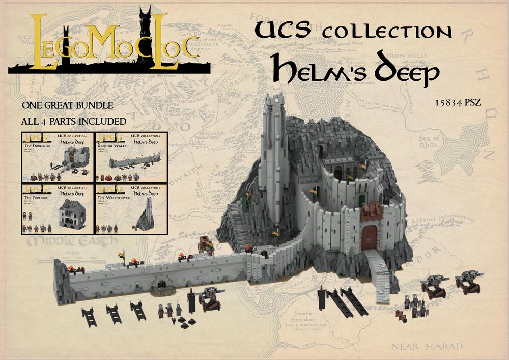 Lego UCS Helm's Deep