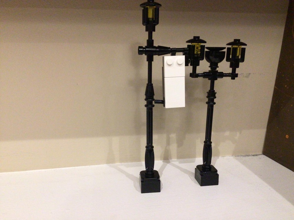 Lego Wrought Iron Lamps - For City Streets