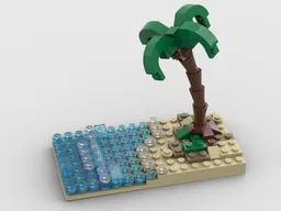 Tropical Beach Diorama