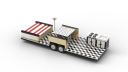 Caravan Trailer 1:8