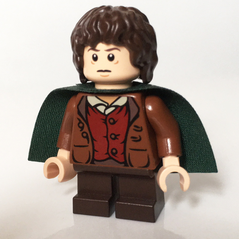 Lego Frodo Baggins - Dark Green Cape