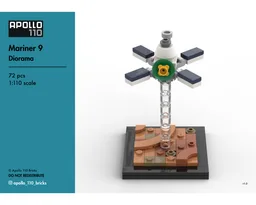 Mariner 9 Diorama [1:110 scale]