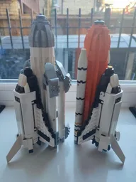ISS-scale Buran-Energia shuttle stack