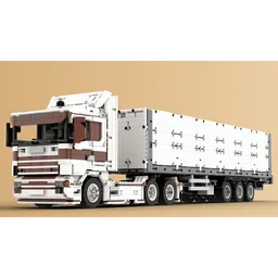 Scania 144L 6x2 tractor