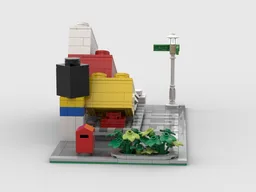 Modular History Basic Brick Monument
