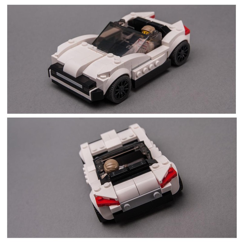 Lego 76896 Hot White Cabrio