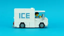 Ice Delivery Truck
