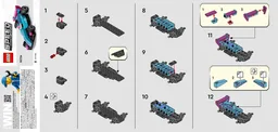 Mini F1 ACADEMY Car paper bag