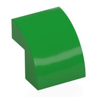 Lego Brick Curved 2 x 2 x 1 2/3 / Bright Green