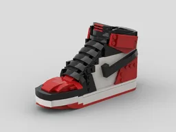 LEGO Air Jordan 1 High "Bred Toe"