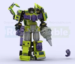 TF-006A Transformers Devastator (G1 color)