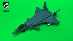 Chengdu J-20 Lego Tutorial (1:120)