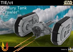 TIE Crawler (TIE/ct) Century Tank