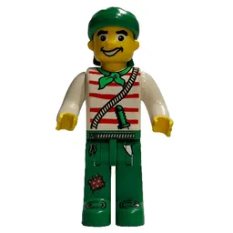Juniors Midifig, Pirates, Jolly Jack Crow / White