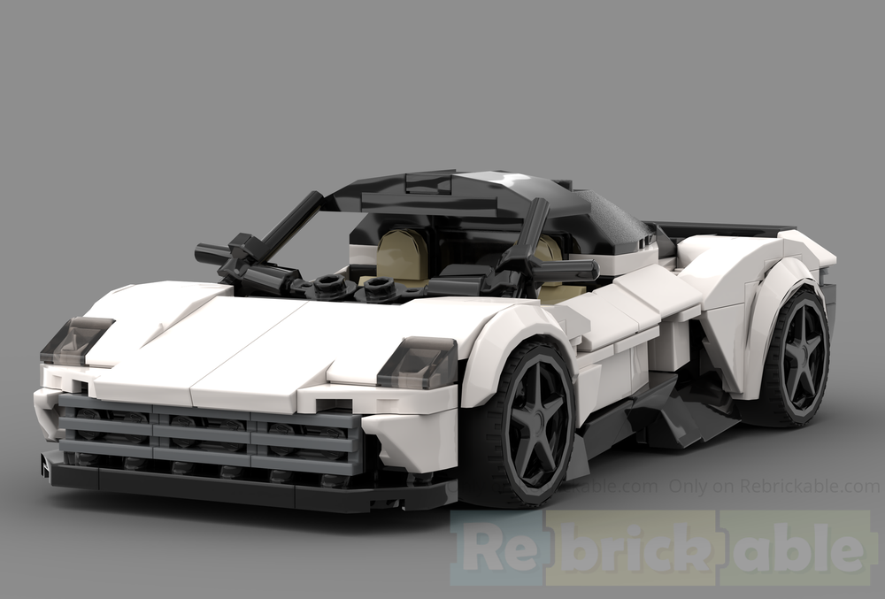 Lego Aston Martin Valhalla **with working spoiler mechanism**