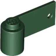 Door 1 x 3 x 1 Right / Dark Green