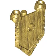 Shield Pentagonal / Pearl Gold