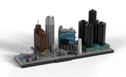 Architecture - Detroit Skyline