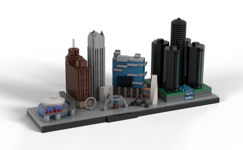 Lego Architecture - Detroit Skyline