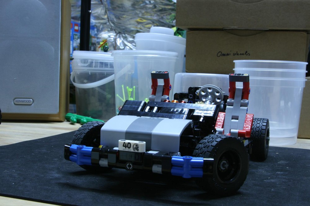 Lego Technic 40th Anniversary Model With Differential