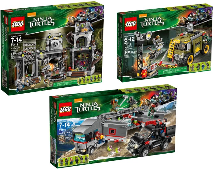 Lego Teenage Mutant Ninja Turtles Collection